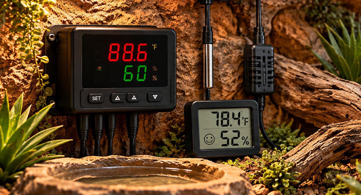 Reptile Thermostats & Humidity Control