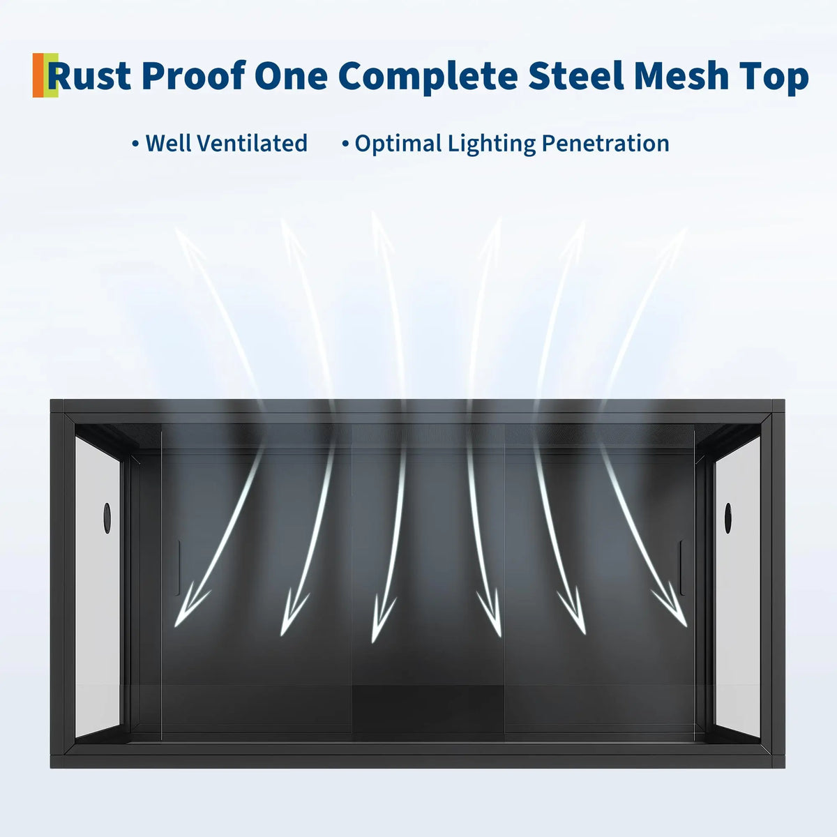 83 Gallon Aluminum Frame Reptile Enclosure 48x20x20