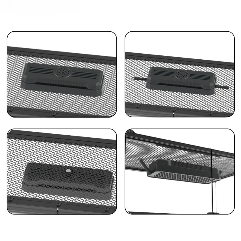 Adjustable Reptile UVA/UVB LED Terrarium Light with Timer – 5W & 10W