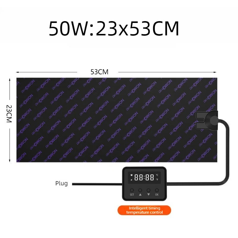 Terrarium Heating Mat Thermostatic Smart Timing Reptile Thermal Blanket Lizard Turtle Breeding Box Heat Pad Small Pet Thermostat