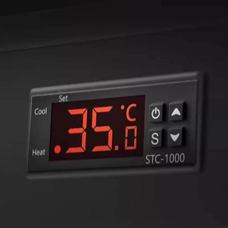 Reptile Feeding Box PVC Smart Temperature Control Lizard Terrarium Waterproof Thermostatic Incubator Reptile Pet Habitat House
