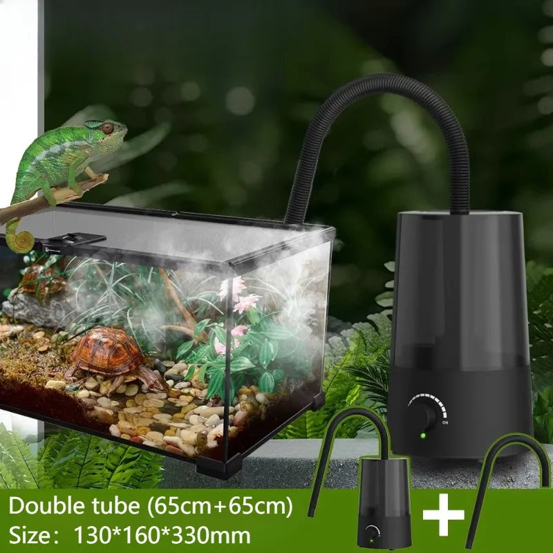 2.5L Adjustable Reptile Fogger with Multiple Hose Options