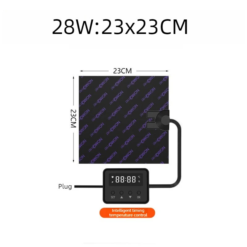 Terrarium Heating Mat Thermostatic Smart Timing Reptile Thermal Blanket Lizard Turtle Breeding Box Heat Pad Small Pet Thermostat