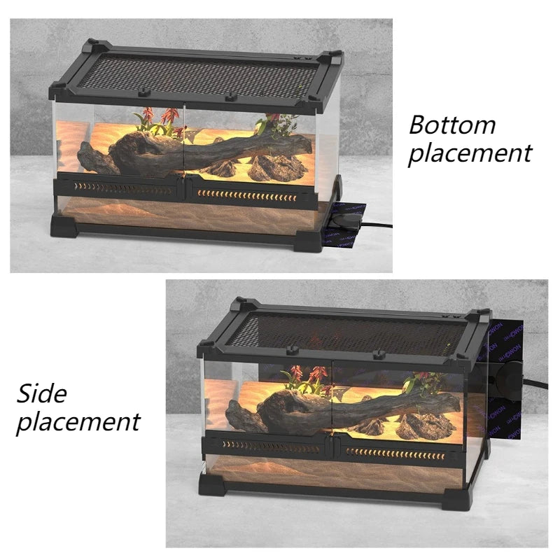 Terrarium Heating Mat Thermostatic Smart Timing Reptile Thermal Blanket Lizard Turtle Breeding Box Heat Pad Small Pet Thermostat