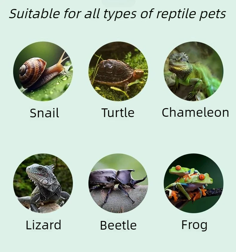 2.5L Adjustable Reptile Fogger with Multiple Hose Options