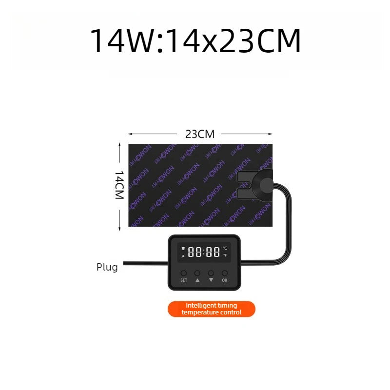 Terrarium Heating Mat Thermostatic Smart Timing Reptile Thermal Blanket Lizard Turtle Breeding Box Heat Pad Small Pet Thermostat